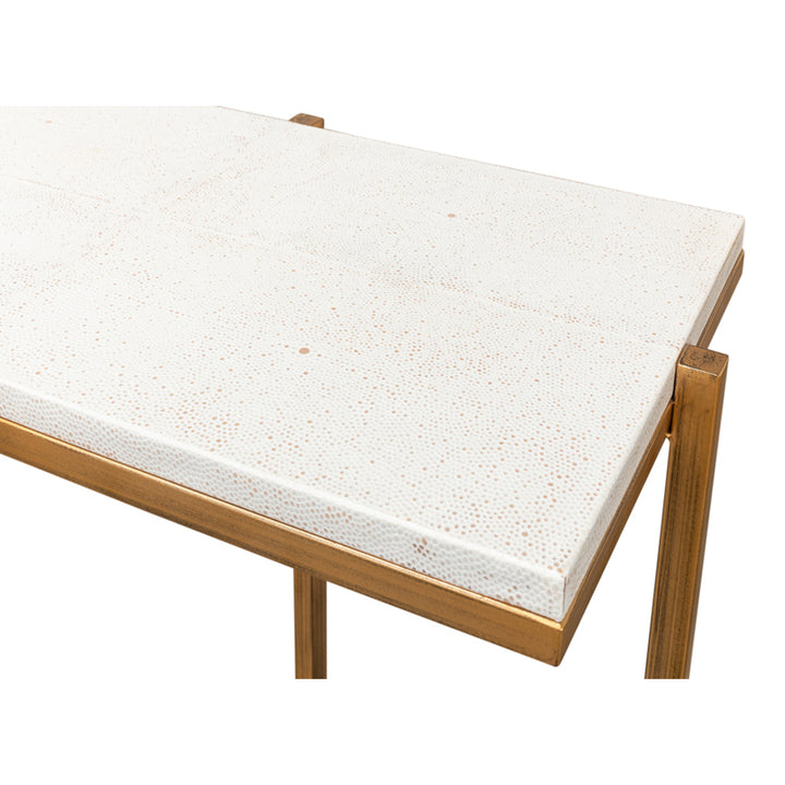 Shagreen Console Table