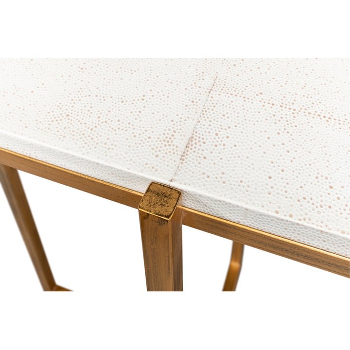 Shagreen Console Table