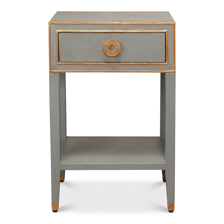 Gabriella Shagreen Nightstand
