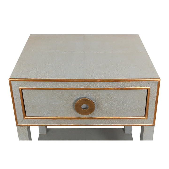 Gabriella Shagreen Nightstand