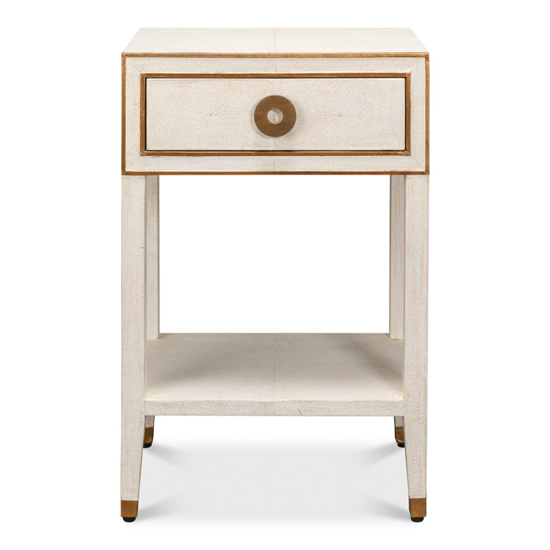 Gabriella Shagreen Nightstand