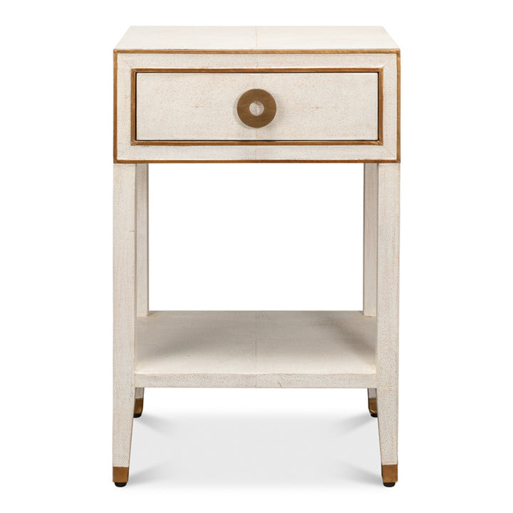 Gabriella Shagreen Nightstand