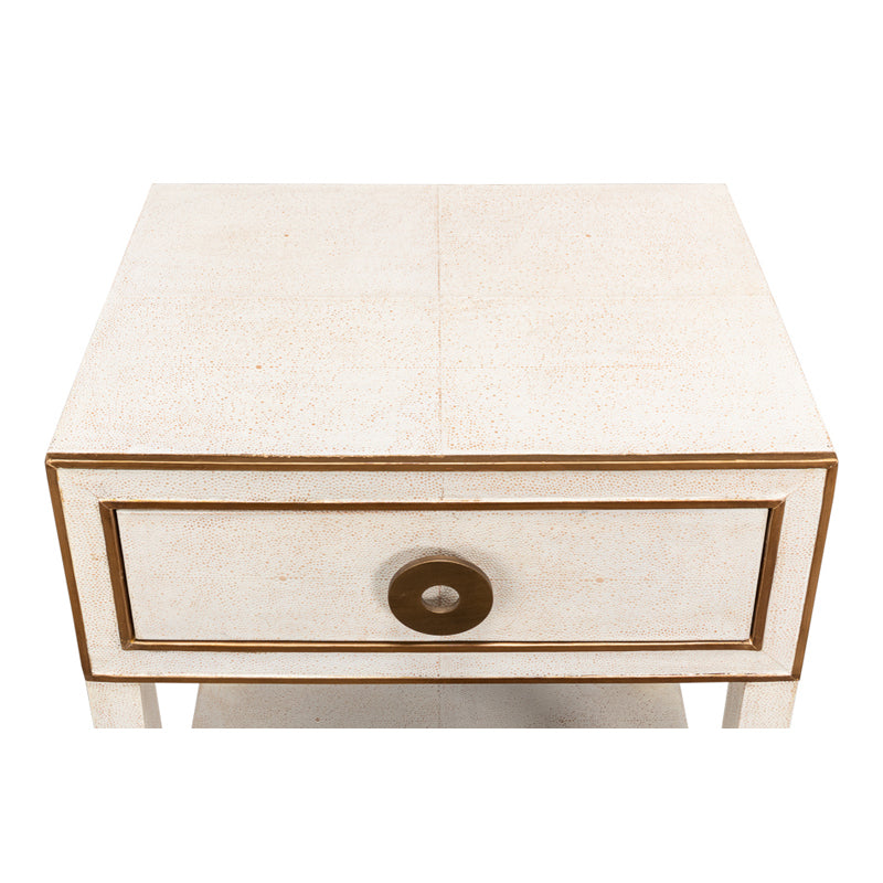 Gabriella Shagreen Nightstand