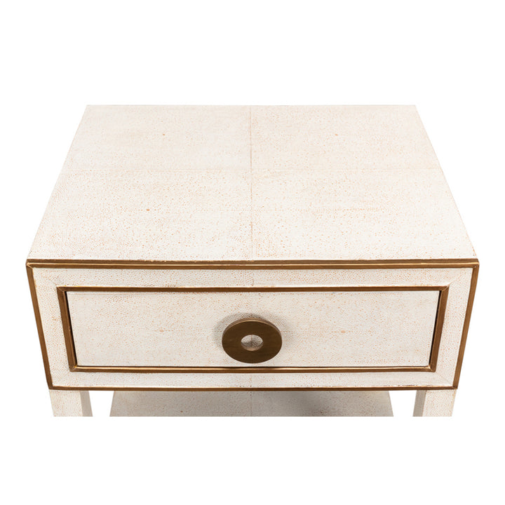 Gabriella Shagreen Nightstand