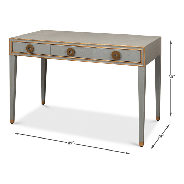 Gabriella Shagreen Desk/Table