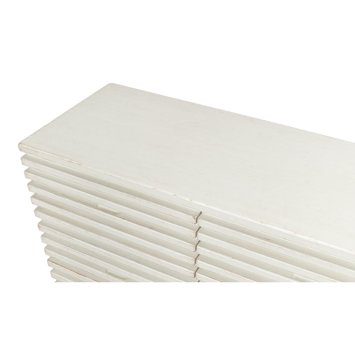 Ribbed 9 Drawer Commode