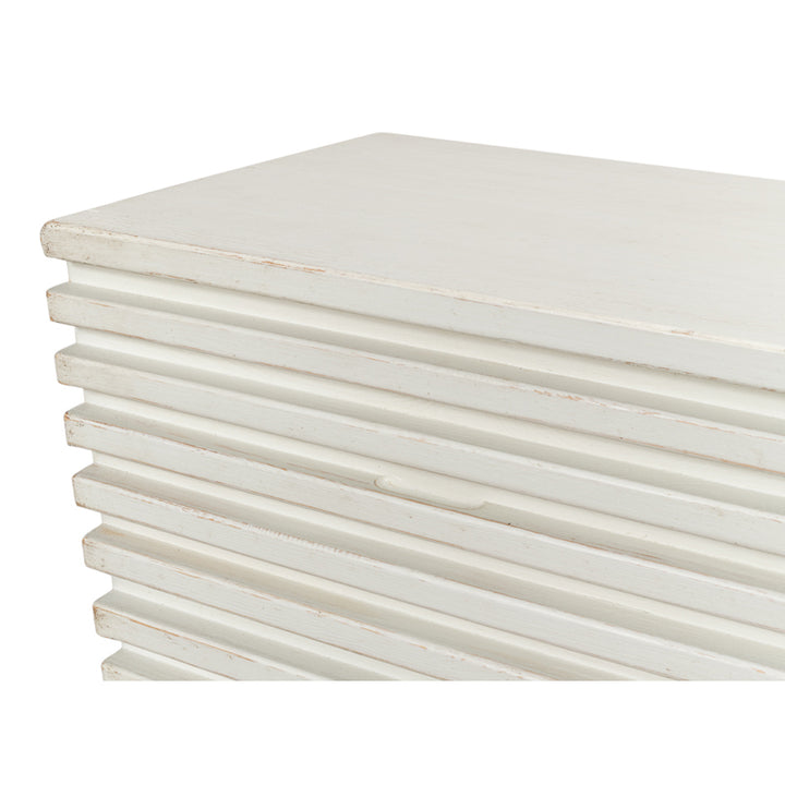 Ribbed 9 Drawer Commode