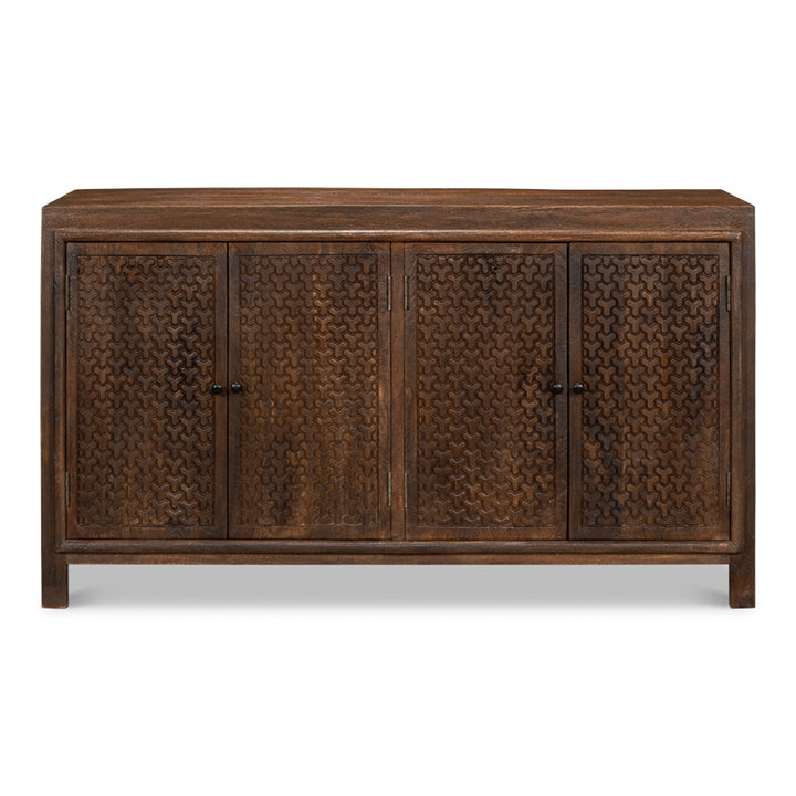 *Battle Chainmail 4 Door Sideboard