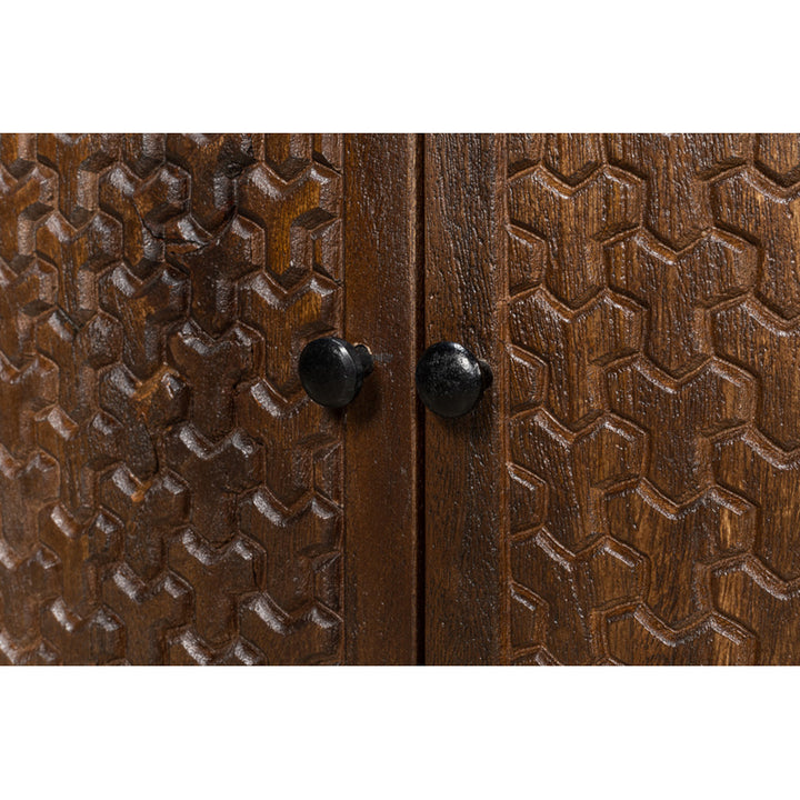 *Battle Chainmail 4 Door Sideboard