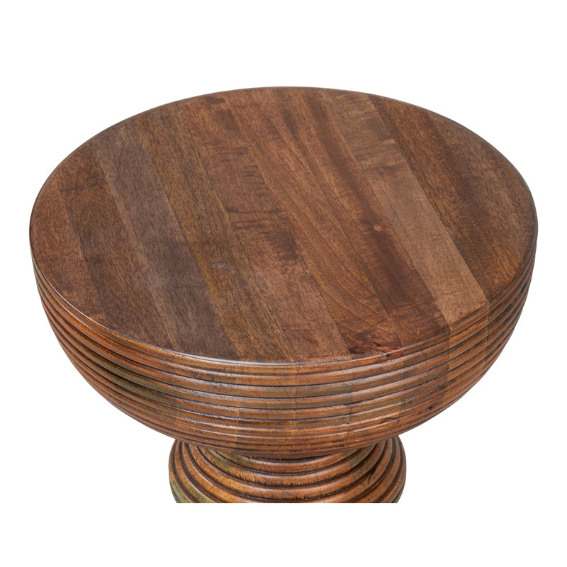 Kayan Wood End Table
