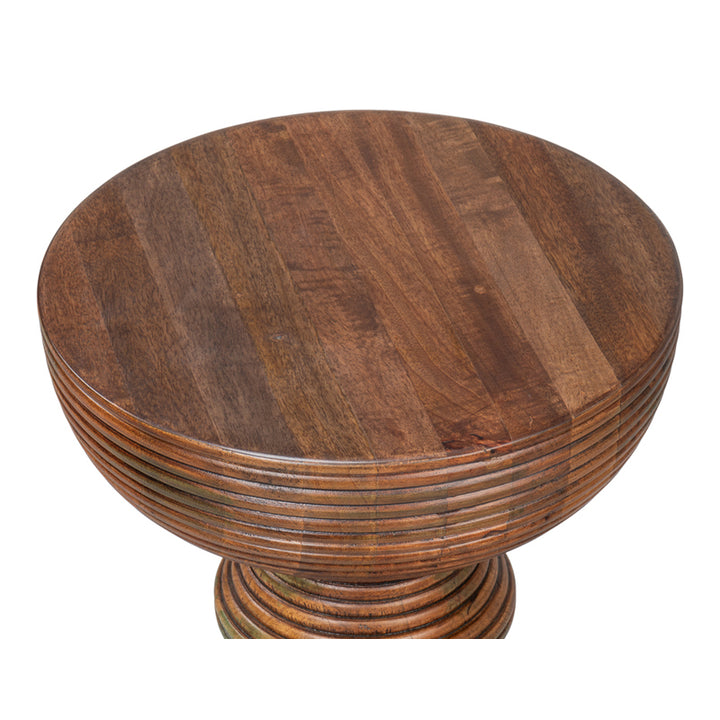 Kayan Wood End Table