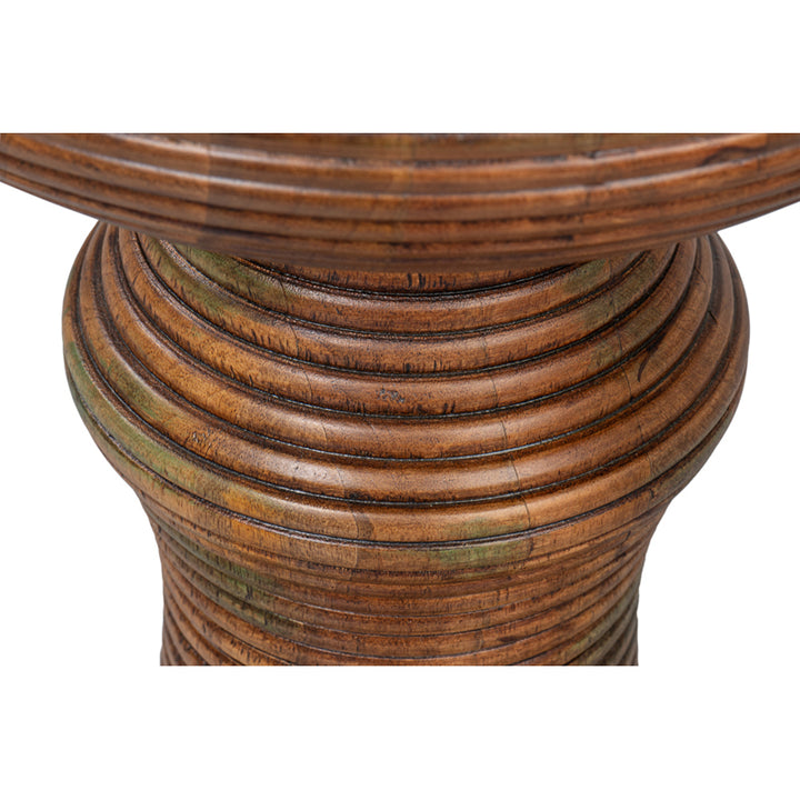 Kayan Wood End Table