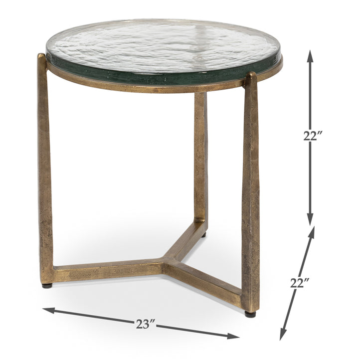 Dorsey Round Side Table 23"