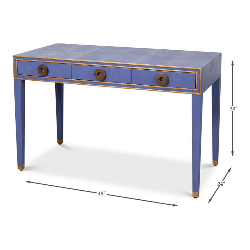 Gabriella Shagreen Desk/Table