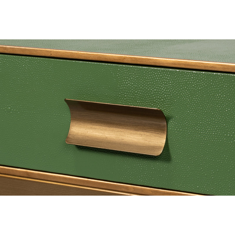 Gideon Shagreen Square Coffee Table