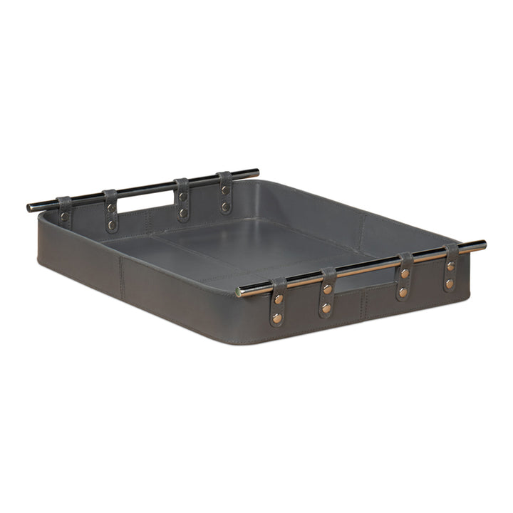 Safari Leather Tray