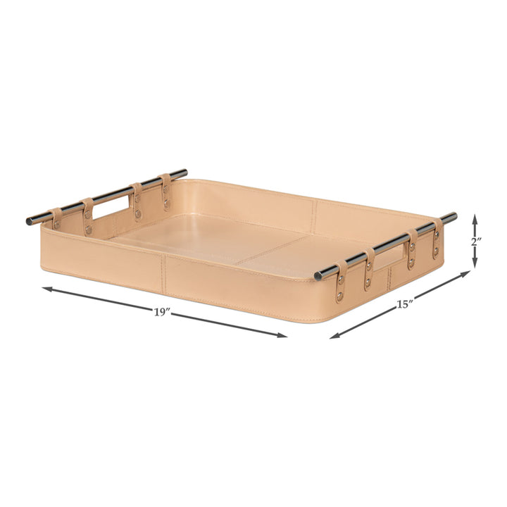 Safari Leather Tray