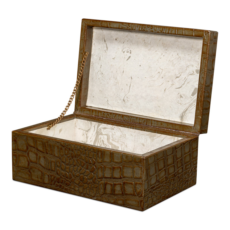 Candece Leather Box
