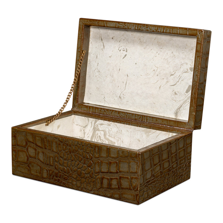 Candece Leather Box