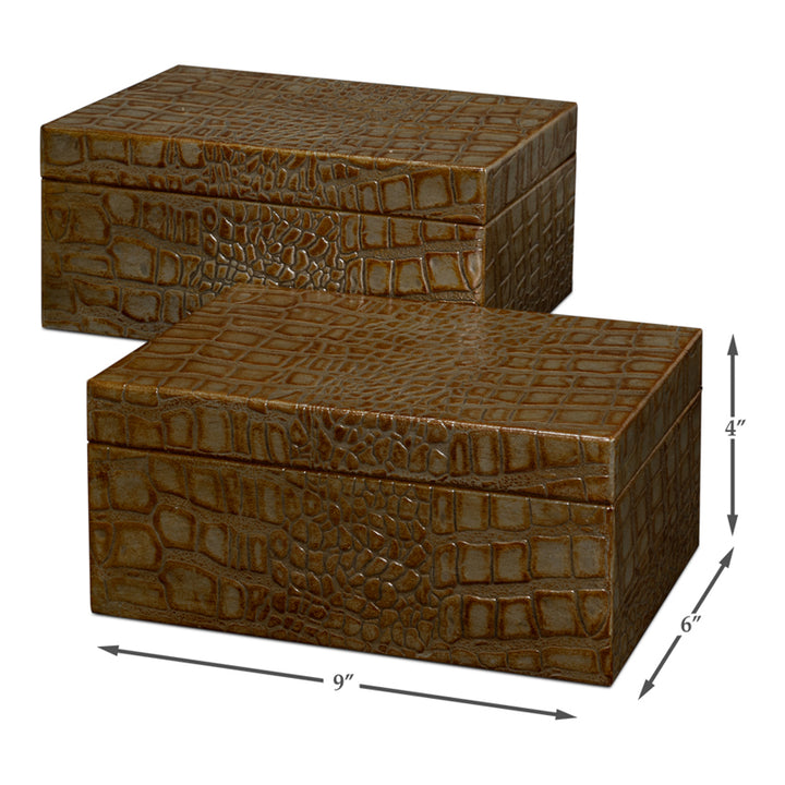 Candece Leather Box