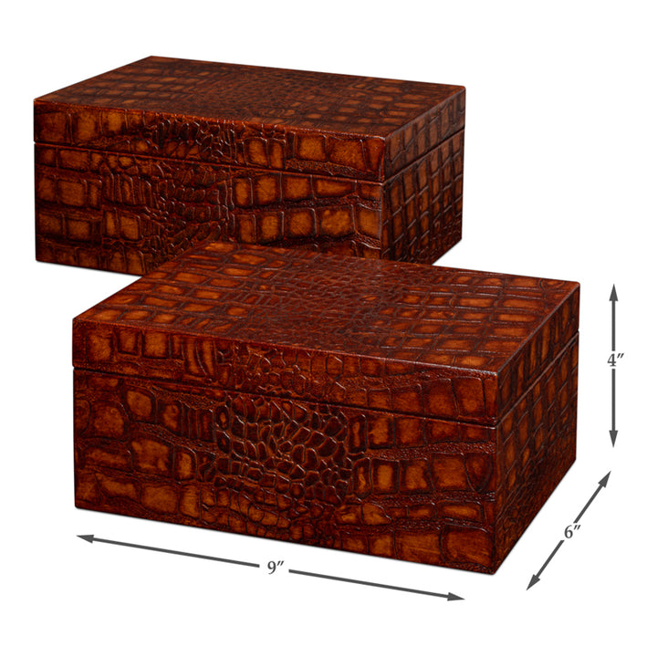 Candece Leather Box