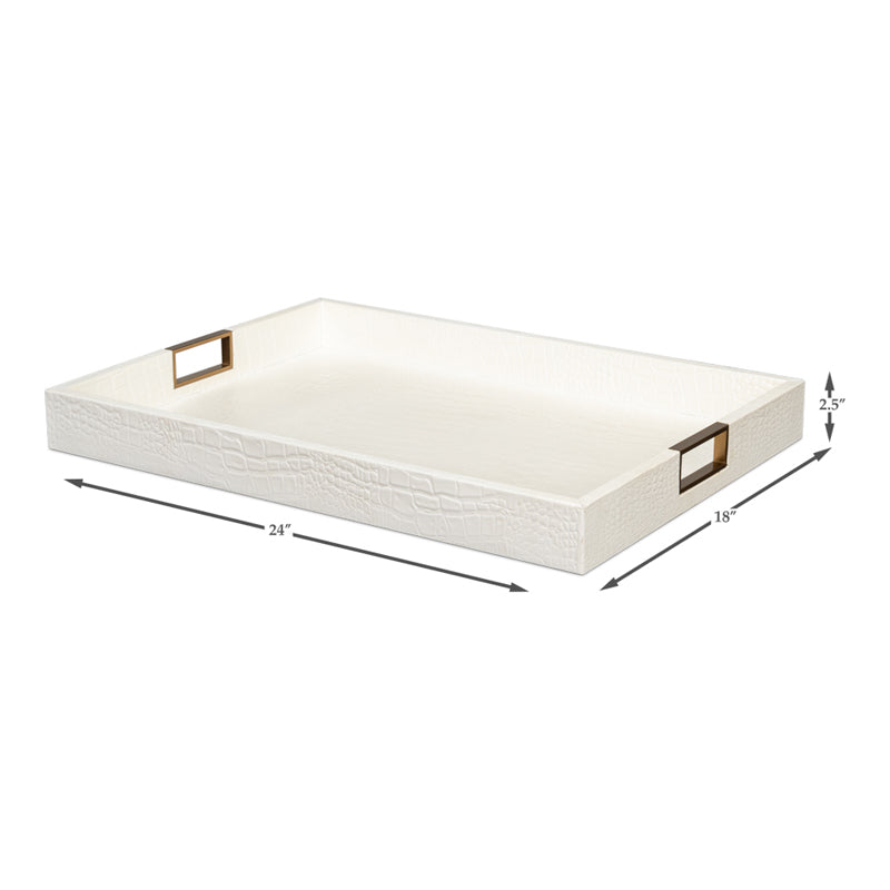 Norton Leather Tray