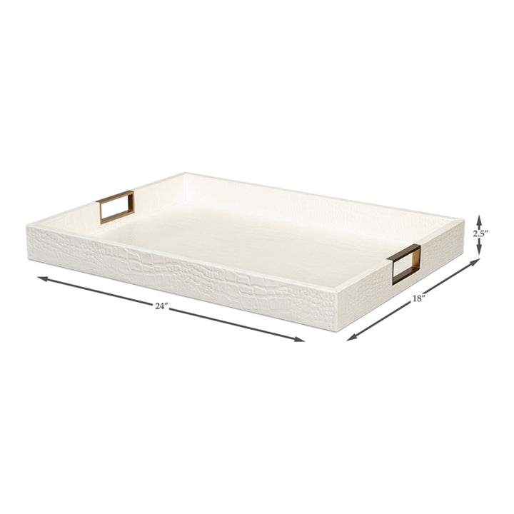 Norton Leather Tray