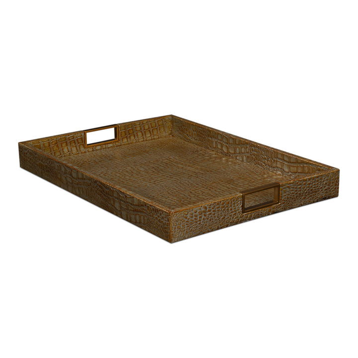 Norton Leather Tray