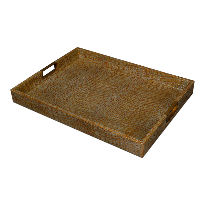 Norton Leather Tray