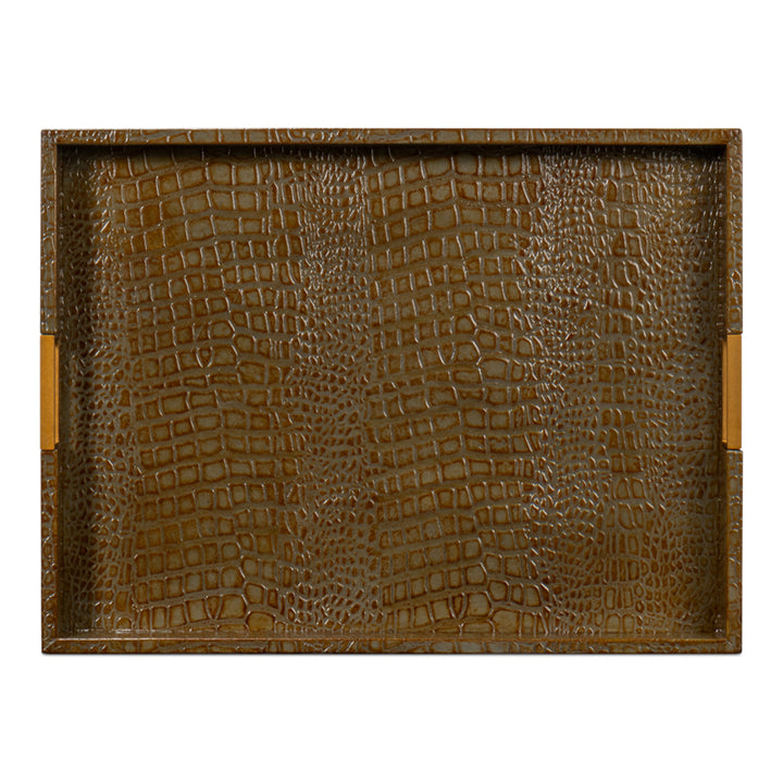 Norton Leather Tray