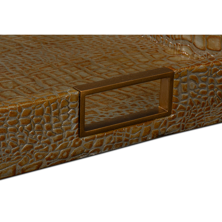 Norton Leather Tray