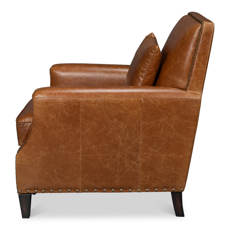 Dimity Distilled Leather Chair