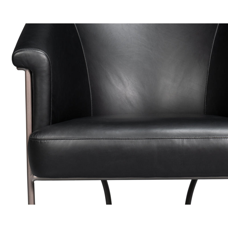 Nagel Distilled Leather Chair