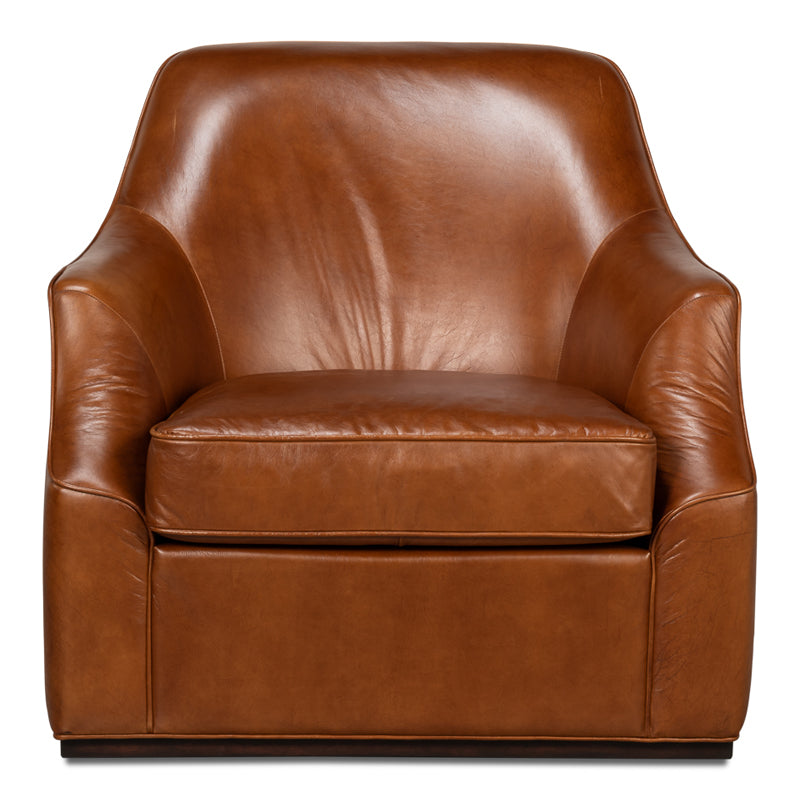 Parrish Distilled Leather Swivel