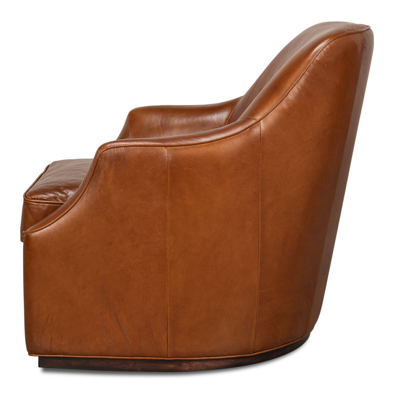 Parrish Distilled Leather Swivel