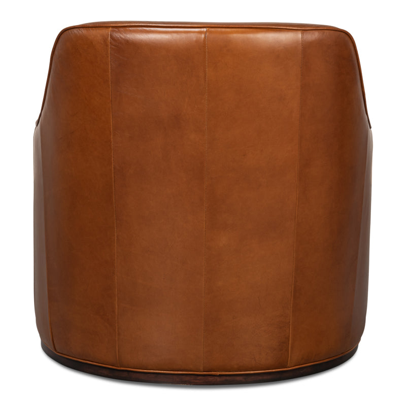 Parrish Distilled Leather Swivel