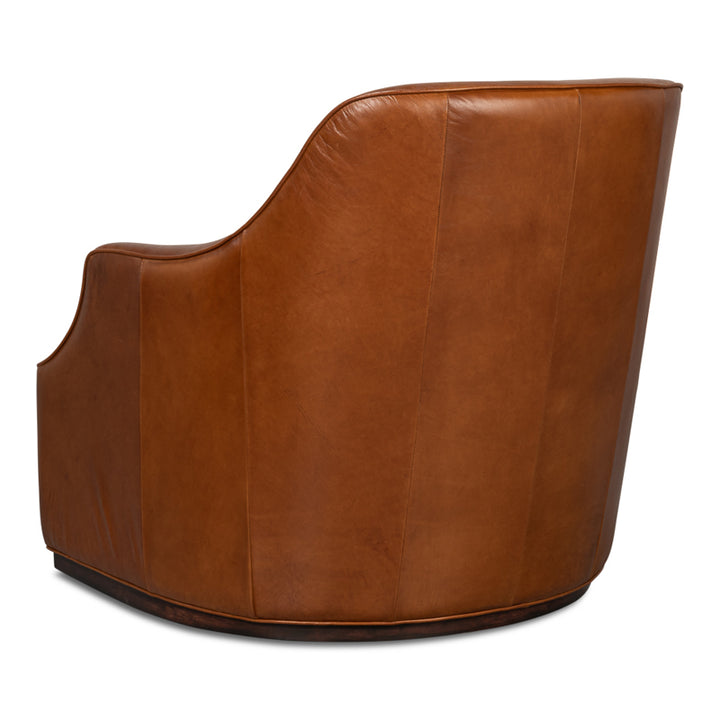 Parrish Distilled Leather Swivel
