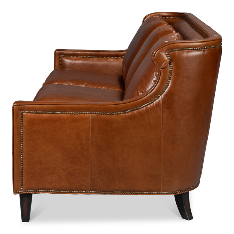 Philipe Distilled Leather Sofa