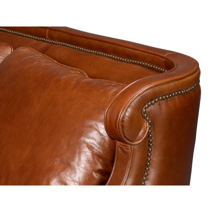 Philipe Distilled Leather Sofa