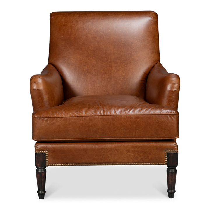Gaston Distilled Leather Chair