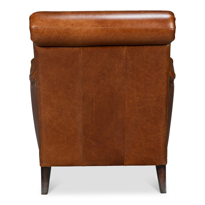 Gaston Distilled Leather Chair