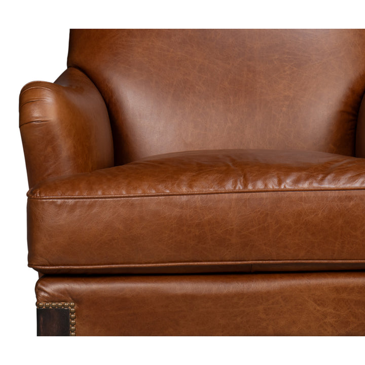 Gaston Distilled Leather Chair