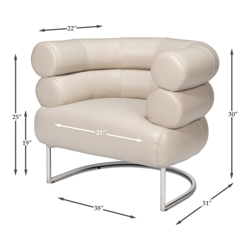 Rondo Occasional Leather Chair