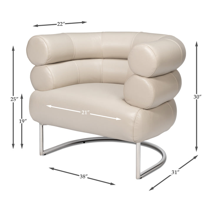 Rondo Occasional Leather Chair