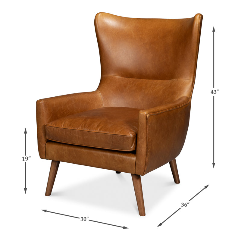 Patron Highback Leather Chair