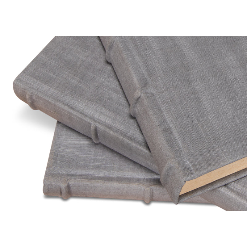 Heather Gray Linen Books