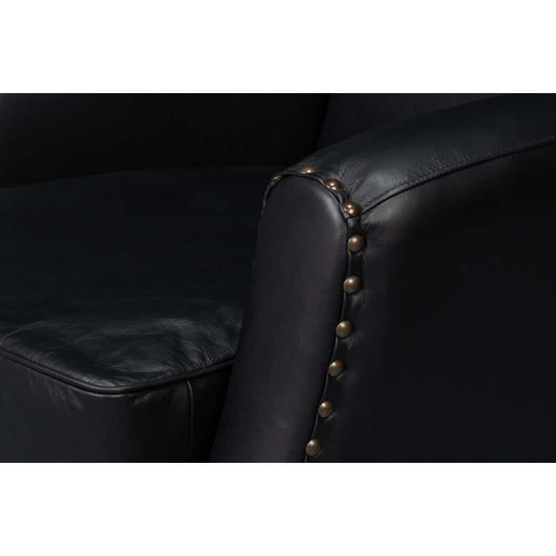Taft Leather Swivel Chair