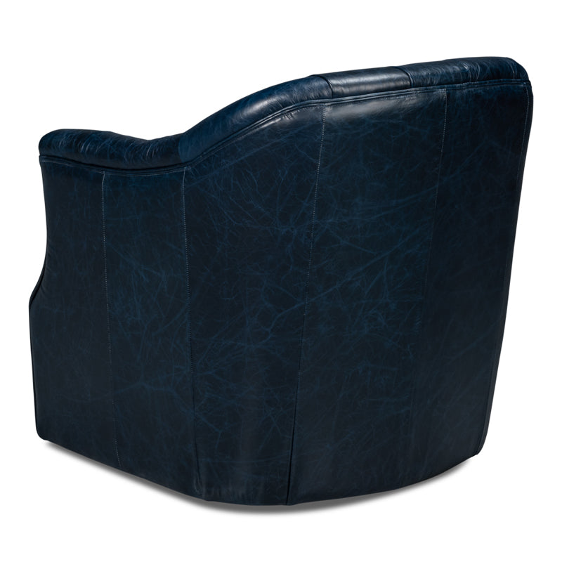 Coolidge Leather Swivel Chair