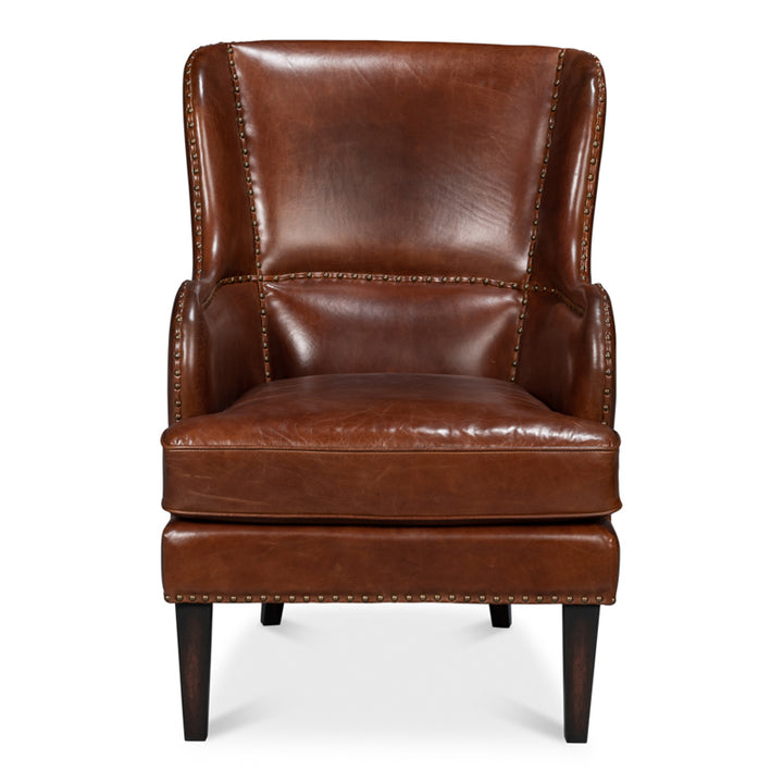 Whitney Distilled Leather Chair