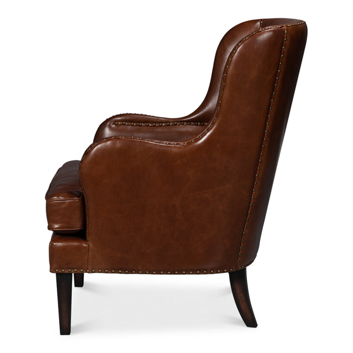 Whitney Distilled Leather Chair